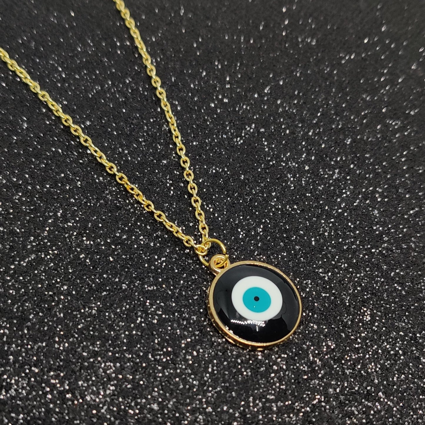 Evil-Eye Sun Necklace