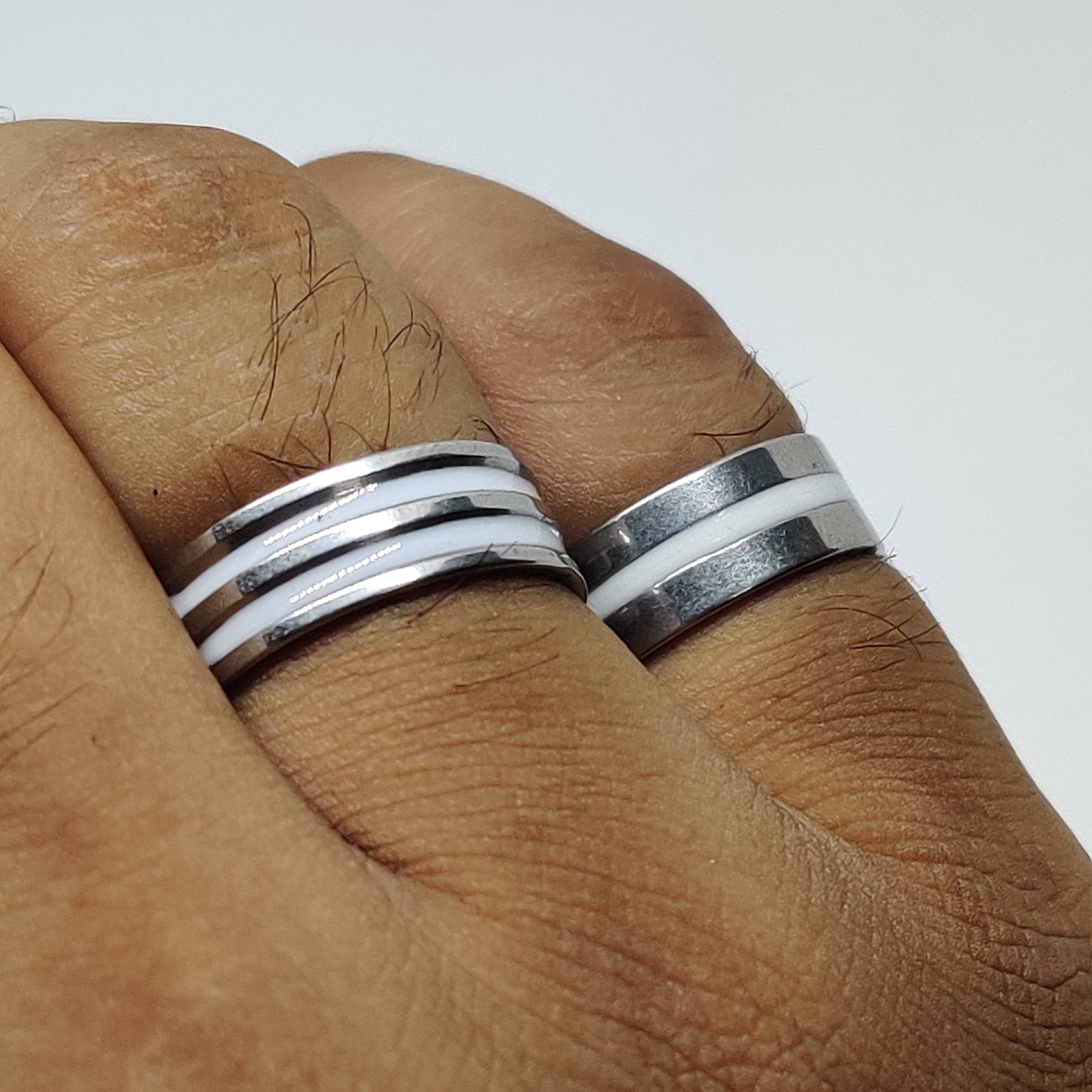 Stainless Steel Color Bands Combo