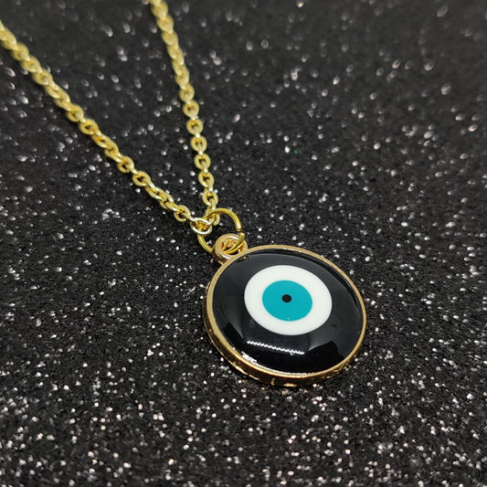 Evil-Eye Sun Necklace