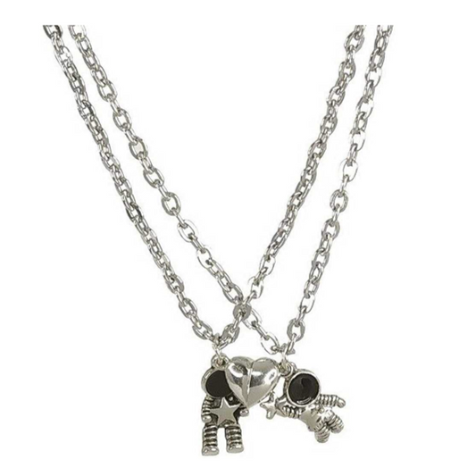 Astronaut Couple Pendant