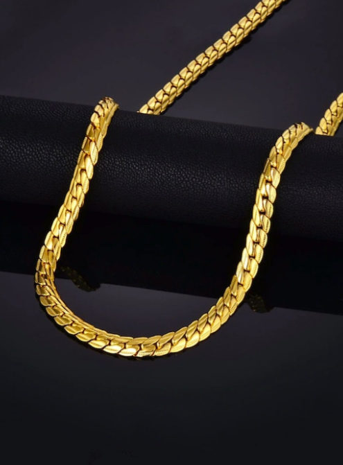 Gold Plated Stainless Steel Chain