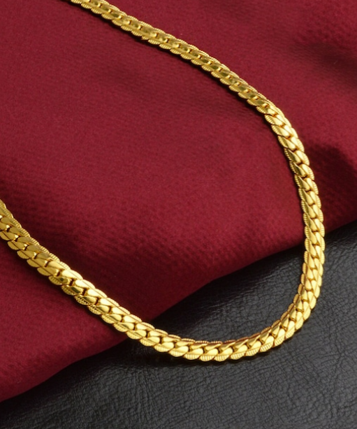 Gold Plated Stainless Steel Chain